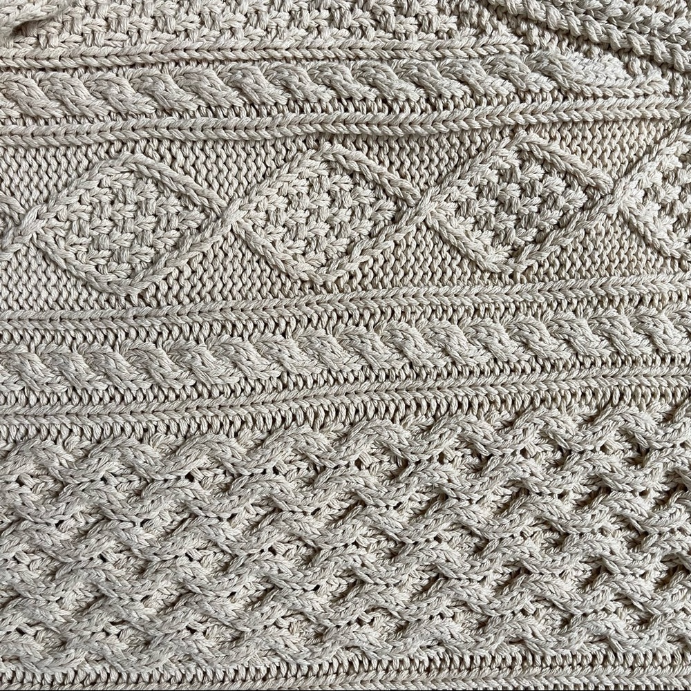 LLBean Cable Tunic Sweater - Picture 3 of 4